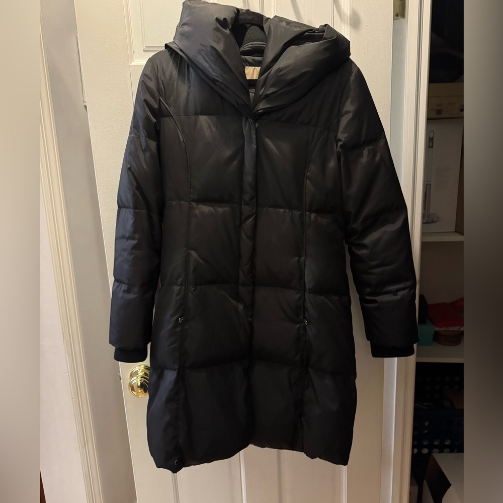 Michael Kors Black Down Puffer Coat
